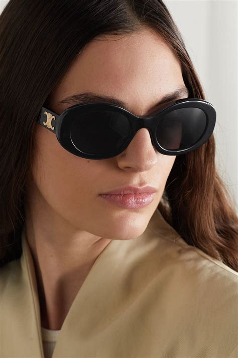 celine oval sunglasses